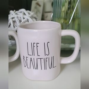 Rae  Dunn LIFE IS BEAUTIFUL Mug